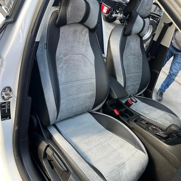 Seat Leon Araca Özel Dikim Koltuk Kılıfı - Resim 3