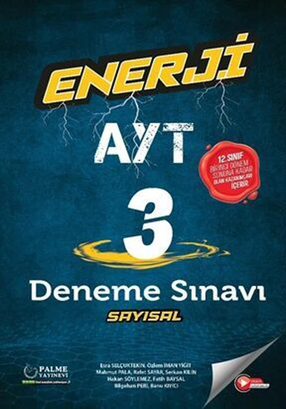 Palme Enerji AYT Sayısal 3 Deneme Özel Baskı