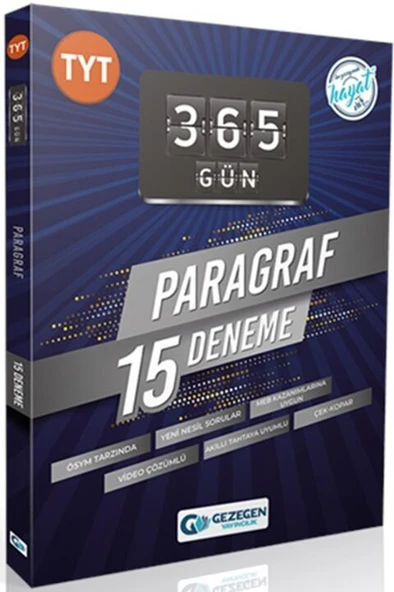 Gezegen 365 Gün TYT Paragraf 15 Deneme