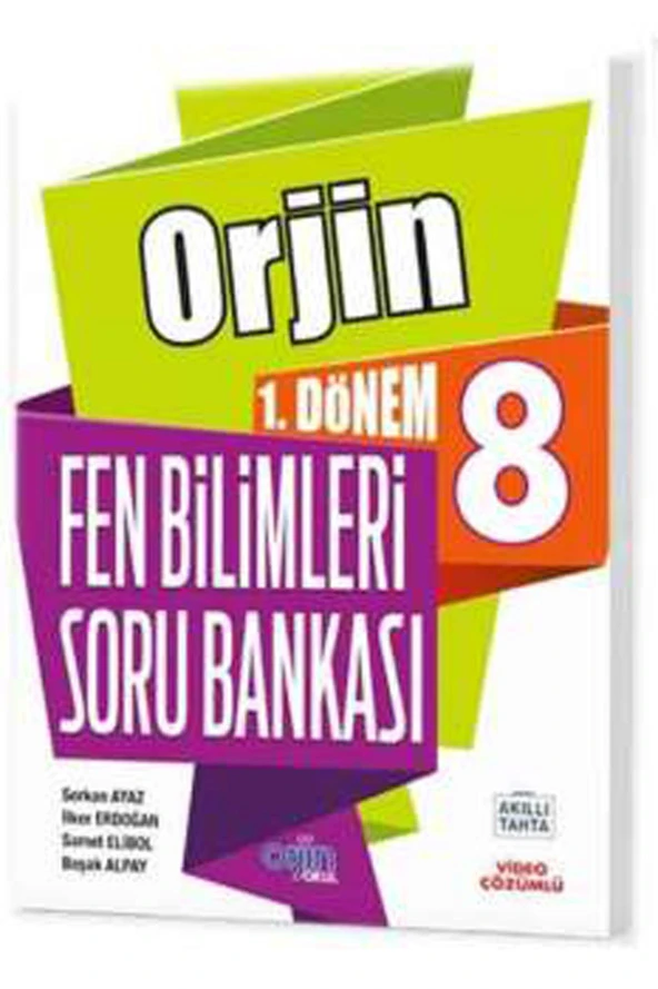 Orjin 8. Sınıf LGS 1. Dönem Fen Bilimleri Soru Bankası