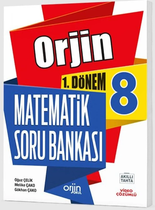 Orjin 8. Sınıf LGS 1. Dönem Matematik Soru Bankası