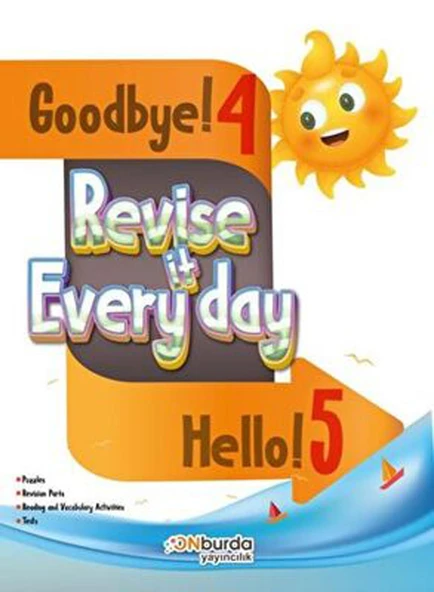 OnBurda 4.Sınıf Revise it Everyday Yaz Tatil Kitabı