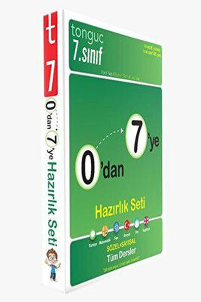 Tonguç 0`dan 7`ye Konu Anlatımlı Soru Bankası Seti