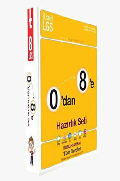 Tonguç 0`dan 8`e Hazırlık Seti