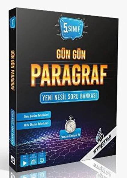Strateji 5. Sınıf Gün Gün Paragraf Yeni Nesil Soru Bankası