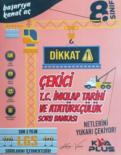 KVA 8.Sınıf T.C İnkılap Tarihi Ve Atatürkçülük Dikkat Çekici Soru Bankası