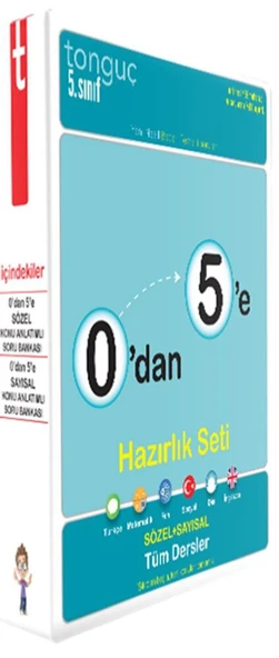 Tonguç 0'dan 5'e Konu Anlatımlı Soru Bankası Seti