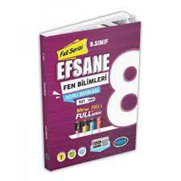 Açı 8.Sınıf Efsane Full Serisi Fen Bilimleri Soru Bankası