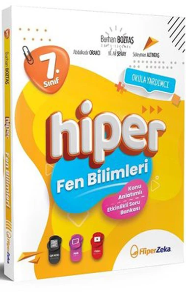 Hiper Zeka 7. Sınıf Hiper Fen Bilimleri Konu Anlatımlı & Etkinlikli Soru Bankası