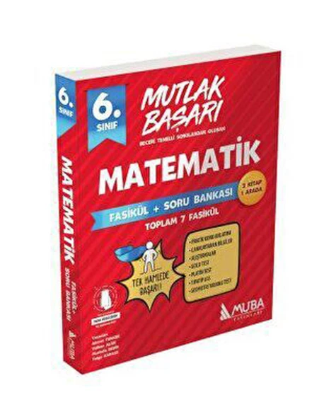 Muba 6.Sınıf Matematik Fasiküller+Soru Bankası