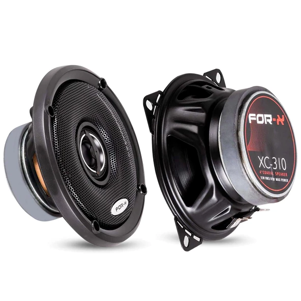 FOR-X XC-310 OTO HOPARLÖR 10CM 105W 2 ADET KAPAKLI