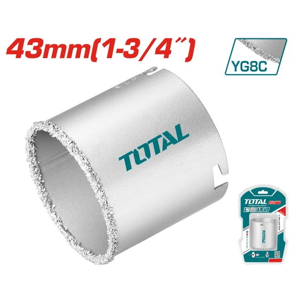 Total SERAMİK VE TUĞLA İÇİN KARBÜR PANÇ - TAC440431 ürün görseli 1