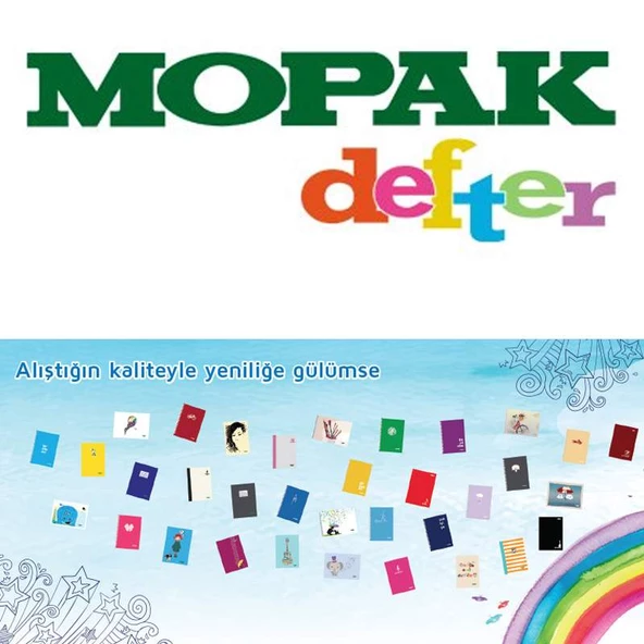 Mopak Müzik  Defteri Küçük Boy - 1