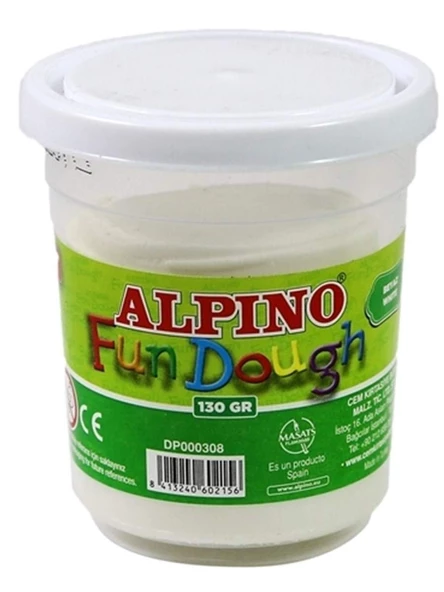 Alpino 130Gr Oyun Hamuru Beyaz Dp000308