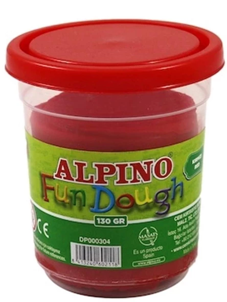 Alpino 130Gr Oyun Hamuru Kırmızı Dp000304 - 1