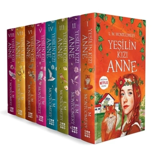 Yeşilin Kızı Anne Set - 8 Kitap