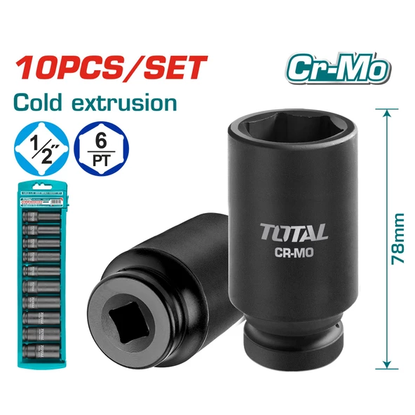 Total 10'lu 1/2 Havalı Derin Lokma Seti - THKISD12102L