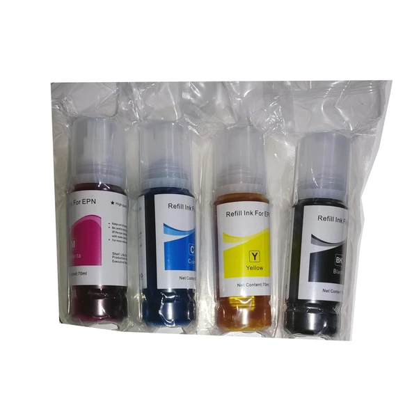 Melsan For Epson EcoTank 6160 Mürekkep Muadil Set 4 Renk Takım - 8