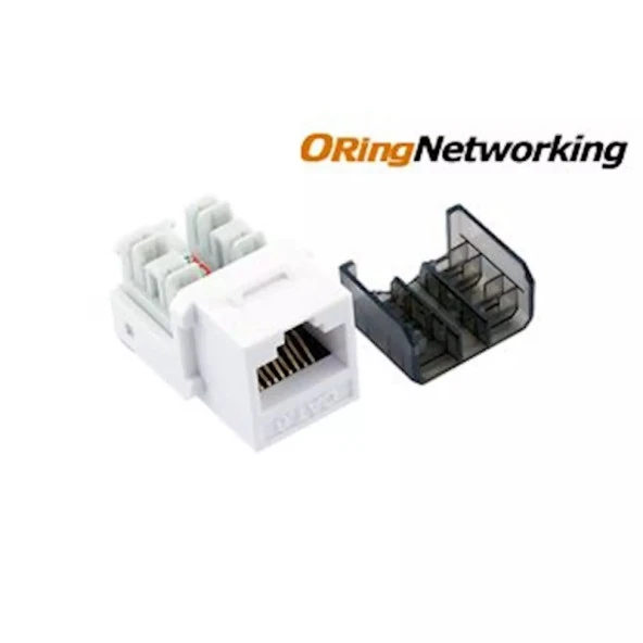 Oring Networking KJC6UR Cat6 Keystone Jack (2 Adet)