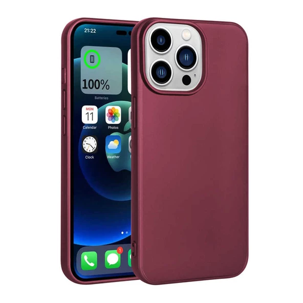 Vendas Apple iPhone 14 Pro Kılıf Zore Premier Silikon Kapak - 7