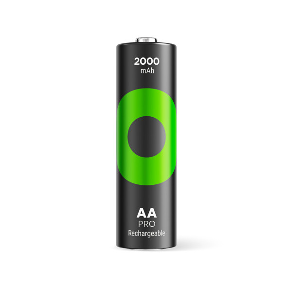 GP Batteries ReCyko Pro 2000 mAh AA Kalem Ni-Mh Şarjlı Pil, 1.2 Volt, 6'lı Kart - 2