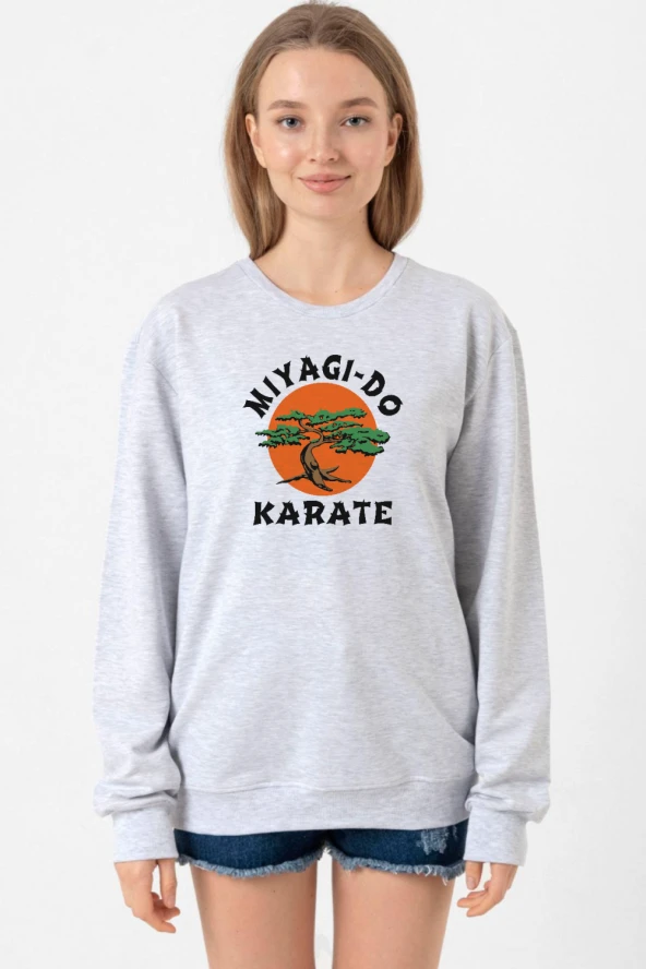 Cobra Kai Miyagi Do Karate Grimelanj Kadın 2ip Sweatshirt