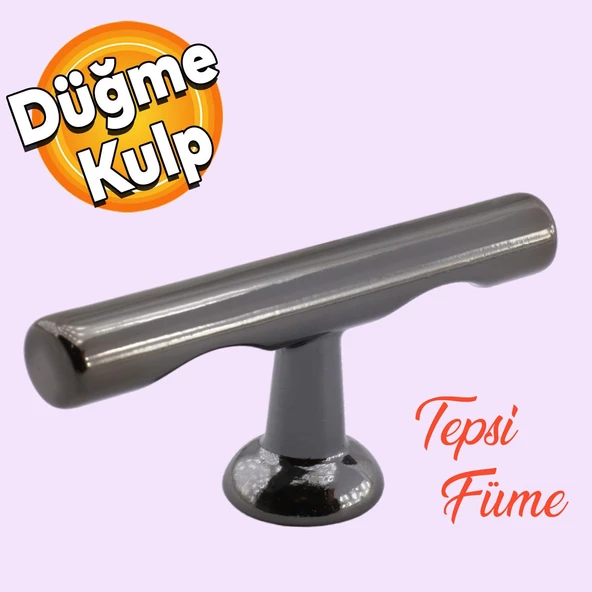 Tepsi Düğme Dolap Mobilya Mutfak Dolabı Çekmece Dolap Kapak Kulpu Kulpları Kulbu Metal Kulp Füme