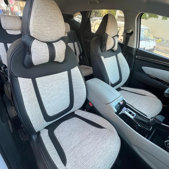 Hyundai Tucson Araca Özel Dikim Koltuk Kılıfı - Resim 2