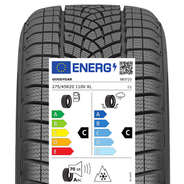 Goodyear UltraGrip Performance Plus 275/45 R20 110V XL Kış Lastiği - 2023 - 4
