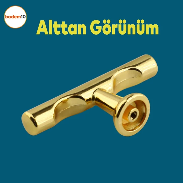Tepsi Düğme Dolap Mobilya Mutfak Dolabı Çekmece Metal Kulpu Kulpları Altın Kulbu Kulpu Kulplarıları - 4