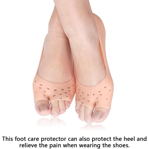 1 Çift Kadın Evrensel Jel Çorap kaymaz Yeniden Kullanılabilir Çor - 2