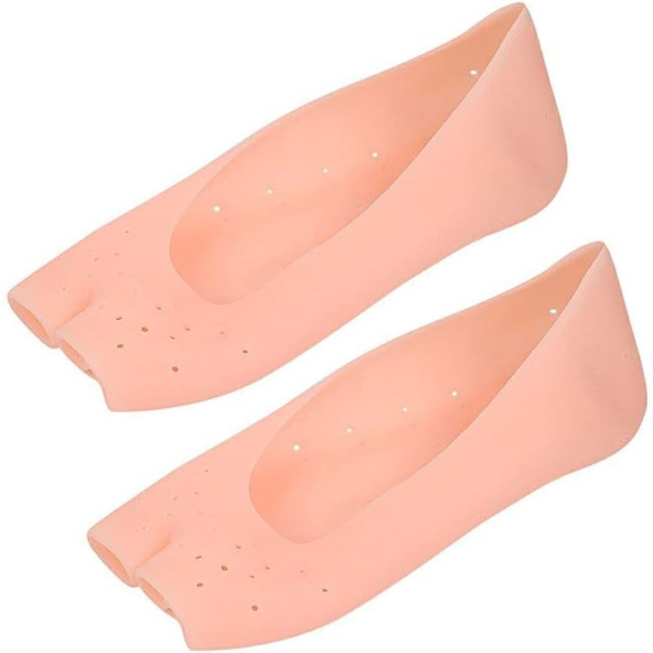 1 Çift Kadın Evrensel Jel Çorap kaymaz Yeniden Kullanılabilir Çor - 4