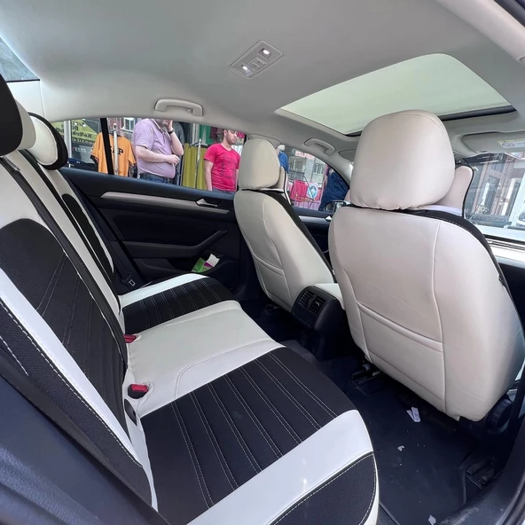 Volkswagen Passat B8 Araca Özel Dikim Koltuk Kılıfı - 3