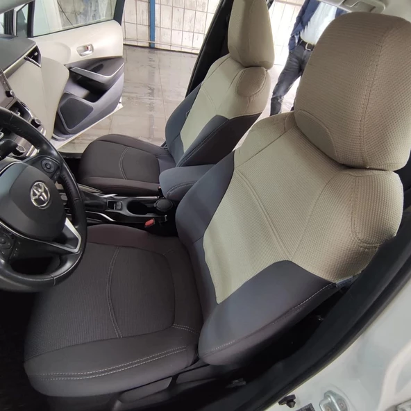 Toyota Corolla Araca Özel Dikim Koltuk Kılıfı - 3