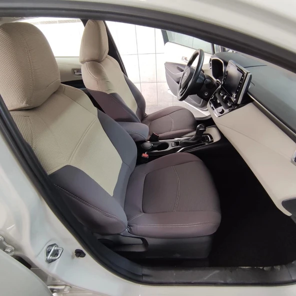 Toyota Corolla Araca Özel Dikim Koltuk Kılıfı - 9