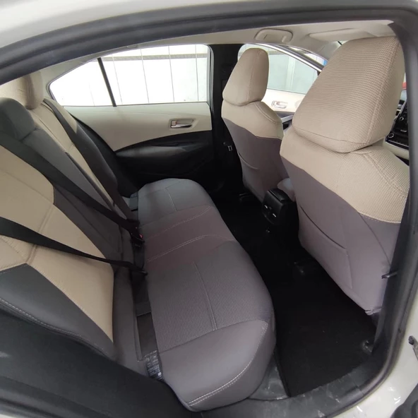 Toyota Corolla Araca Özel Dikim Koltuk Kılıfı - 4