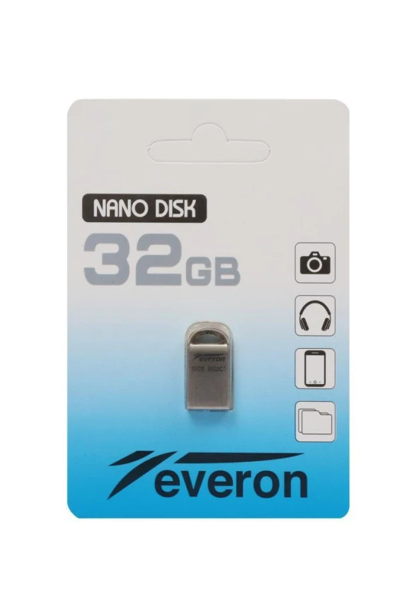 Everon 32GB USB Flash Bellek Mini Metal