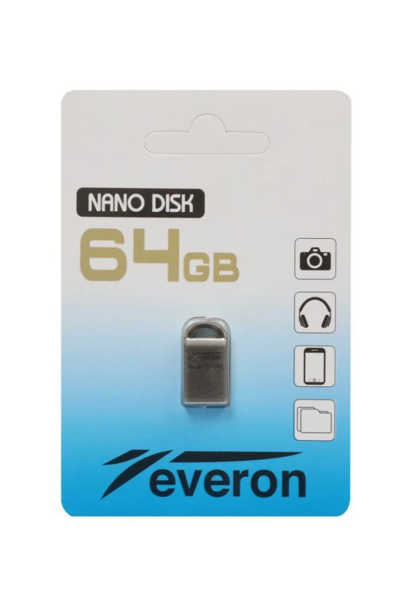 Everon 64 Gb Usb 2.0 Metal Flash Bellek Metal