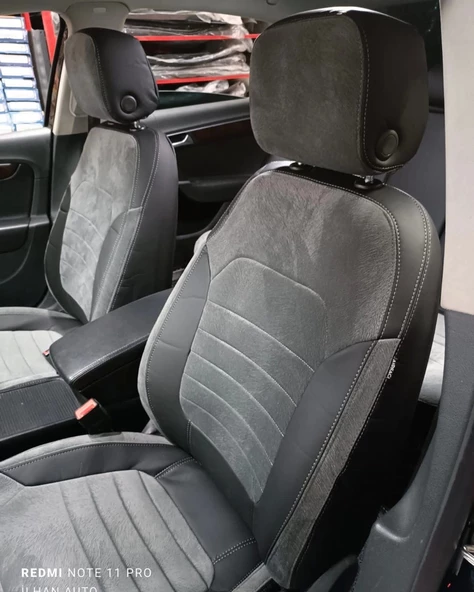 Volkswagen Passat B7 Araca Özel Dikim Koltuk Kılıfı