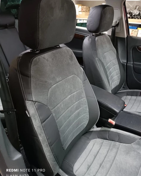 Volkswagen Passat B7 Araca Özel Dikim Koltuk Kılıfı - 7