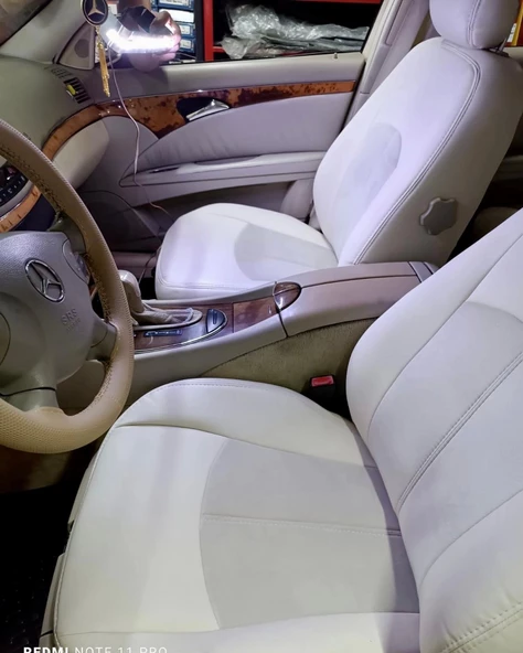 Mercedes E200 Cdi Araca Özel Dikim Koltuk Kılıfı - 5