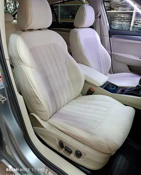 Skoda SuperB Araca Özel Dikim Koltuk Kılıfı - Resim 2