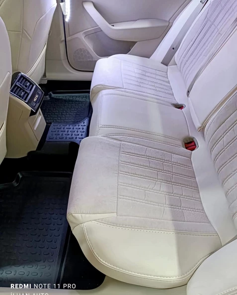 Skoda SuperB Araca Özel Dikim Koltuk Kılıfı - Resim 4
