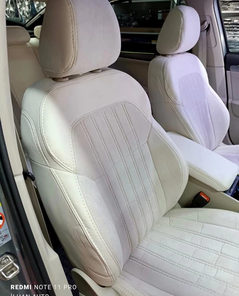 Skoda SuperB Araca Özel Dikim Koltuk Kılıfı - Resim 5