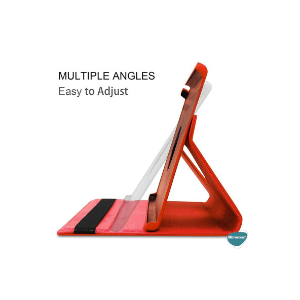 Samsung Galaxy Tab S7 Fe SM-T733 12.4" Tablet Uyumlu Kılıf 360° Yatay ve Dikey Kullanım Tablet Kılıfı - Resim 8