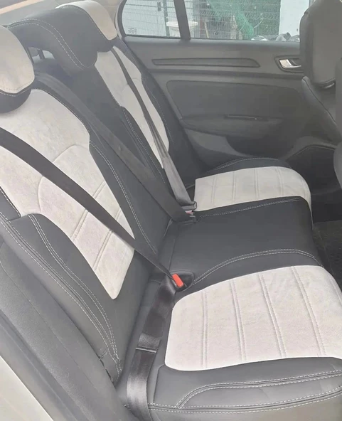 Renault Megane 4 Araca Özel Dikim Koltuk Kılıfı - Resim 3