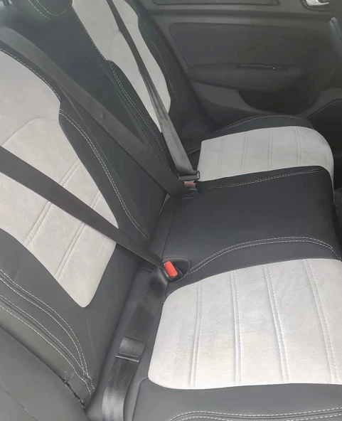 Renault Megane 4 Araca Özel Dikim Koltuk Kılıfı - Resim 5
