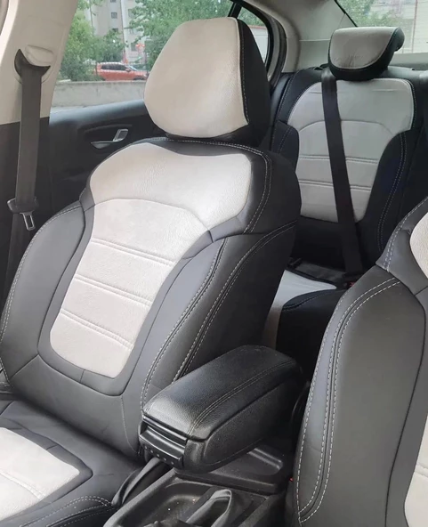Renault Megane 4 Araca Özel Dikim Koltuk Kılıfı - Resim 6