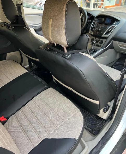 Ford Focus Araca Özel Dikim Koltuk Kılıfı - Resim 5
