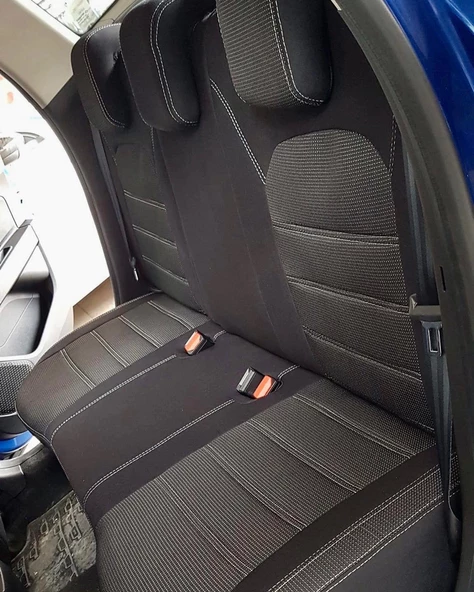 Dacia Duster Araca Özel Dikim Koltuk Kılıfı - 4